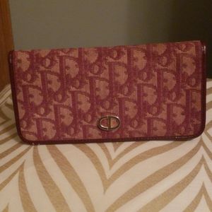 Vintage Christian Dior Monogram Wallet